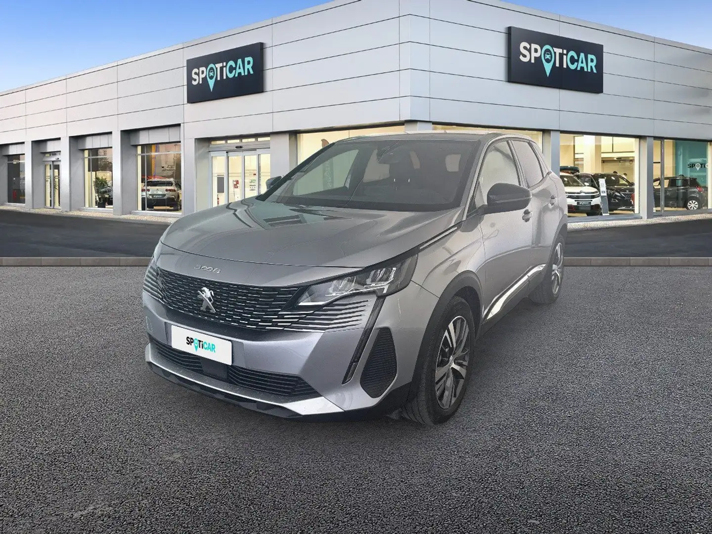 Peugeot 3008 BlueHDI 130 EAT8 S&S Allure Pack Gris - 1