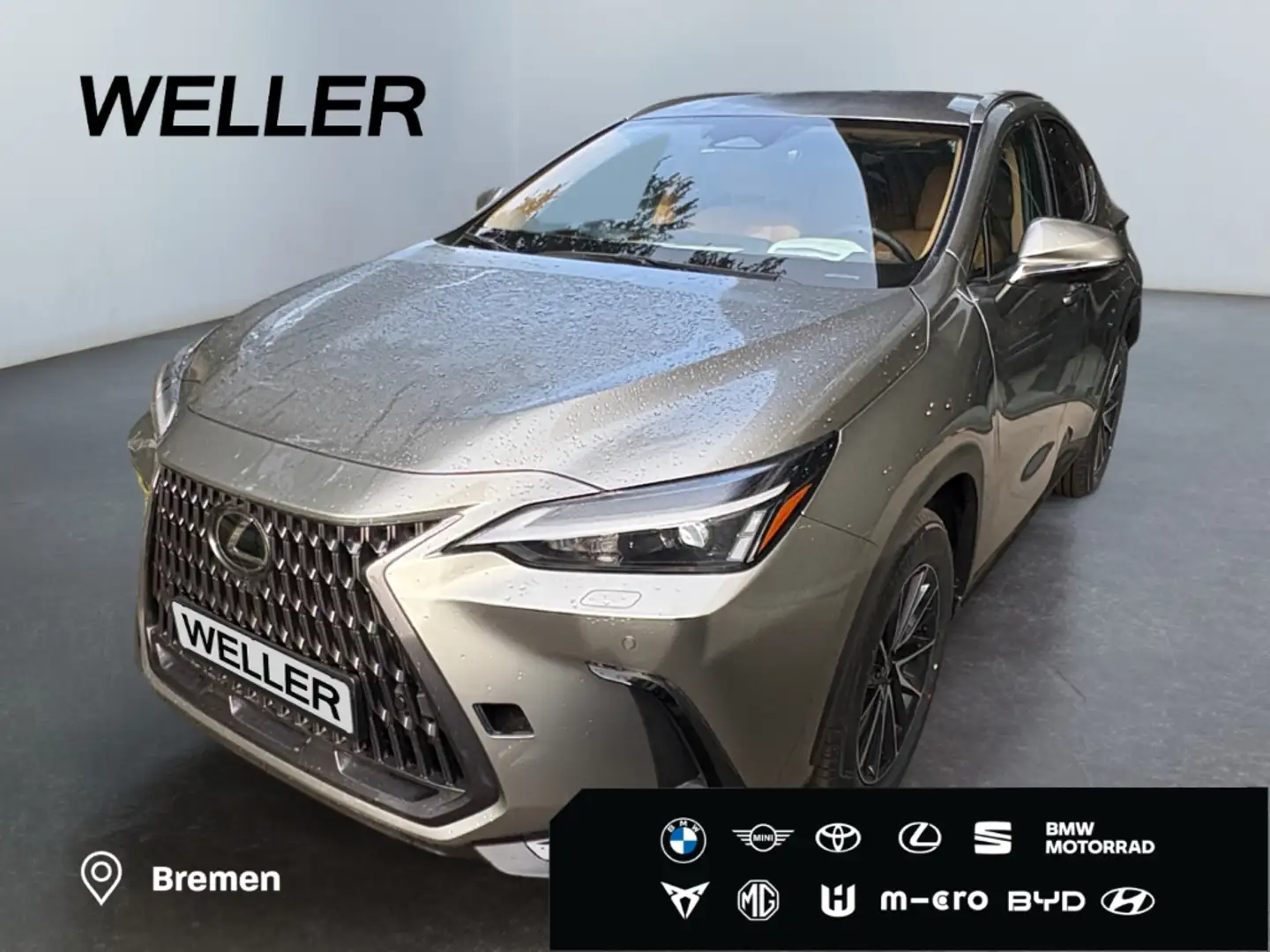 Lexus NX 350h Executive Line *LED*Leder*360°*HUD*Memory* Argent - 1