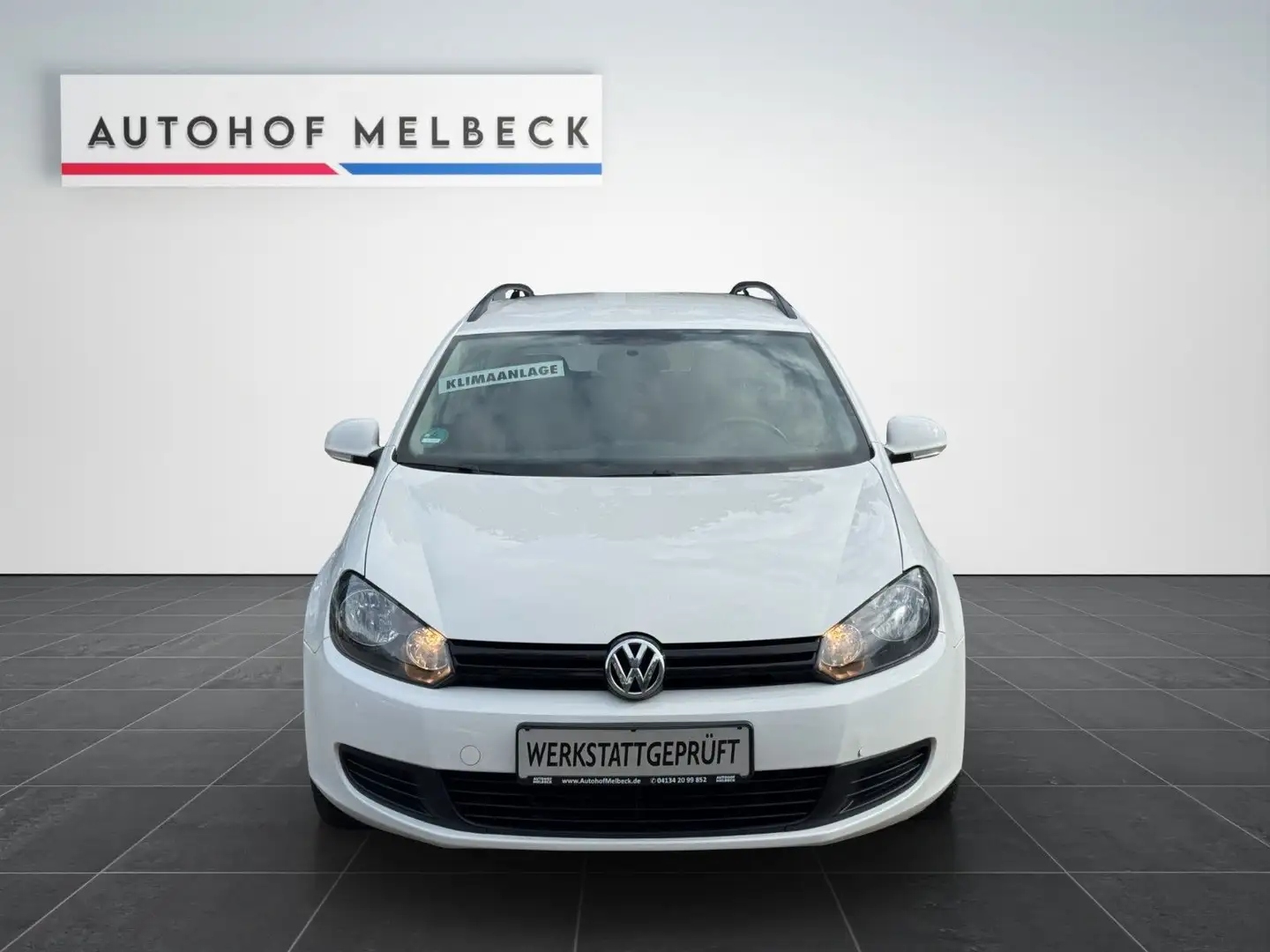 Volkswagen Golf VI Variant Trendline *2.HAND*KLIMA*S-HEFT* Blanc - 2