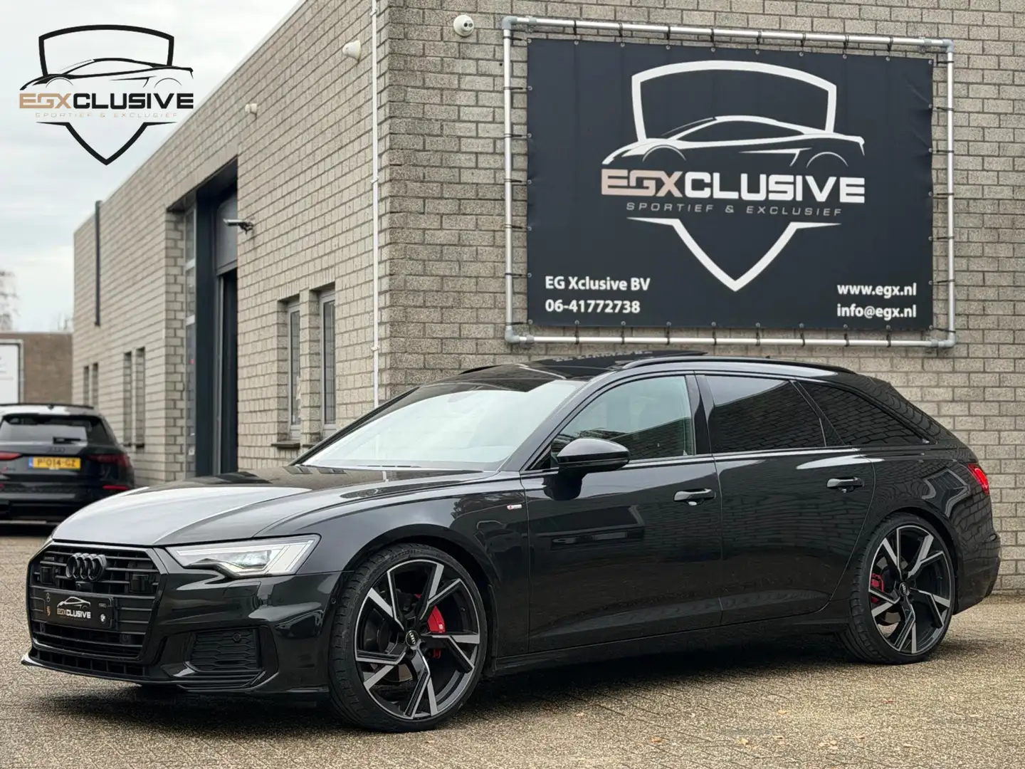 Audi A6 Avant 45 TFSI Quattro Sport Pro Line S Pano/Virtua Zwart - 1