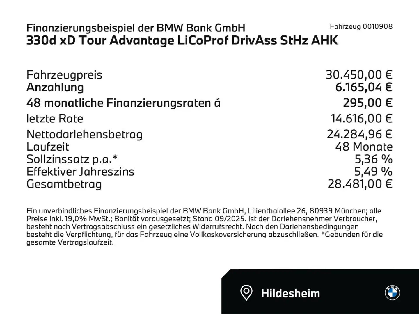 BMW 330 d xD Tour Advantage LiCoProf DrivAss StHz AHK Noir - 2