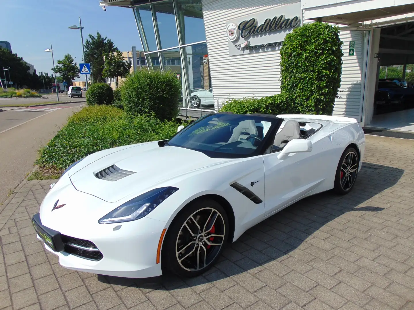 Corvette C7 Cabrio Spring Edition EU 6.2 V8 HUD Leder Blanc - 1