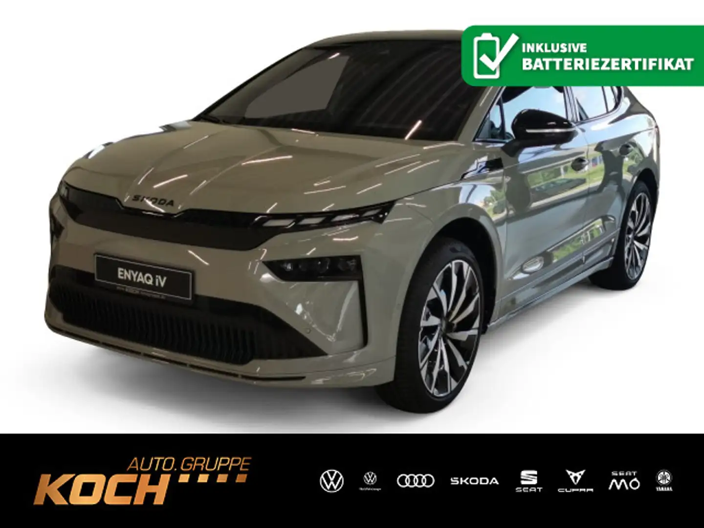 Skoda Enyaq Coupé 85 Sportline*NAVI*MATRIX-LED*AHK*ACC Szürke - 1