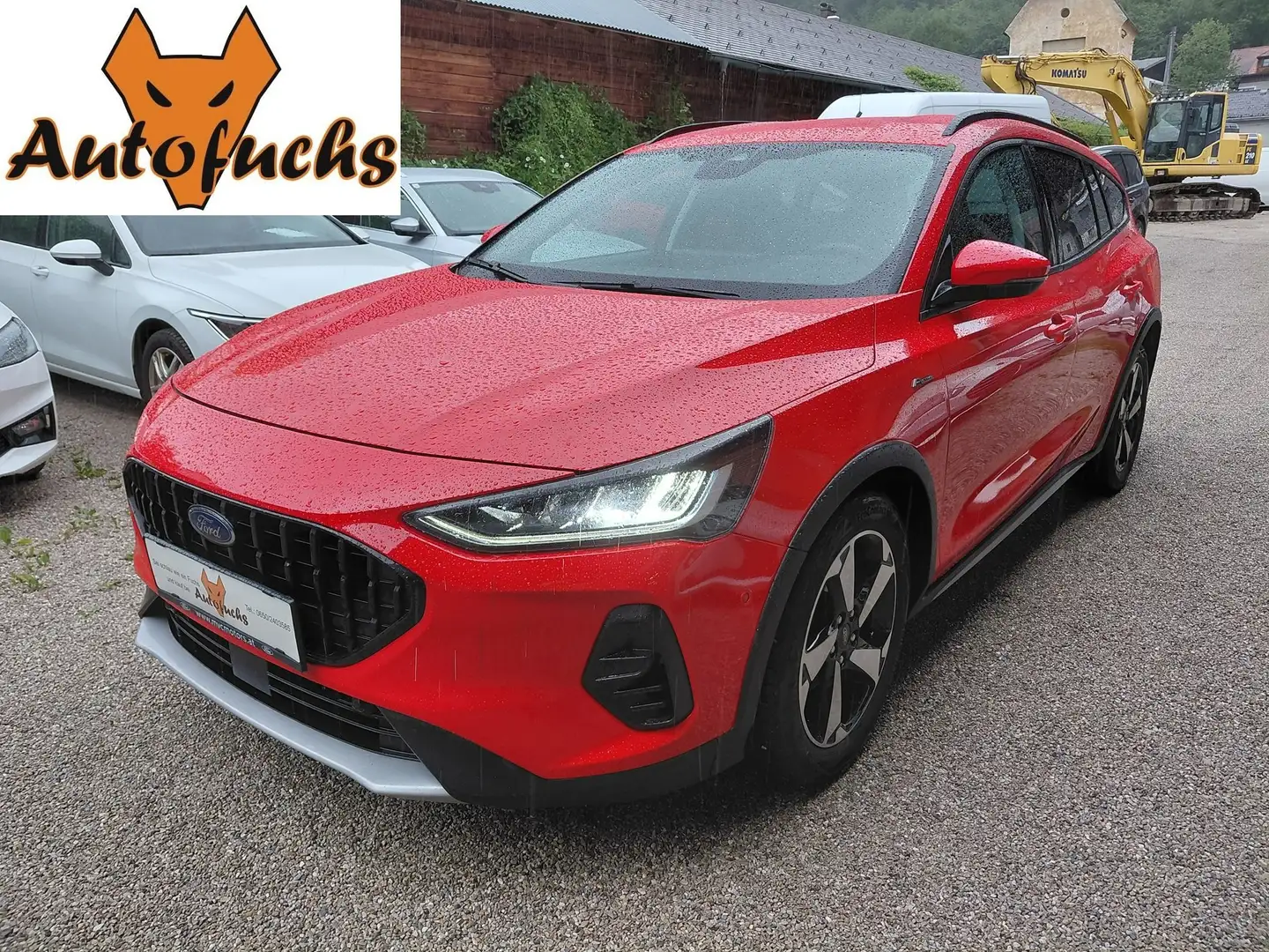 Ford Focus 1,5 EcoBlue Active NEUES MODELL * LED, Kamera, usw Rot - 1