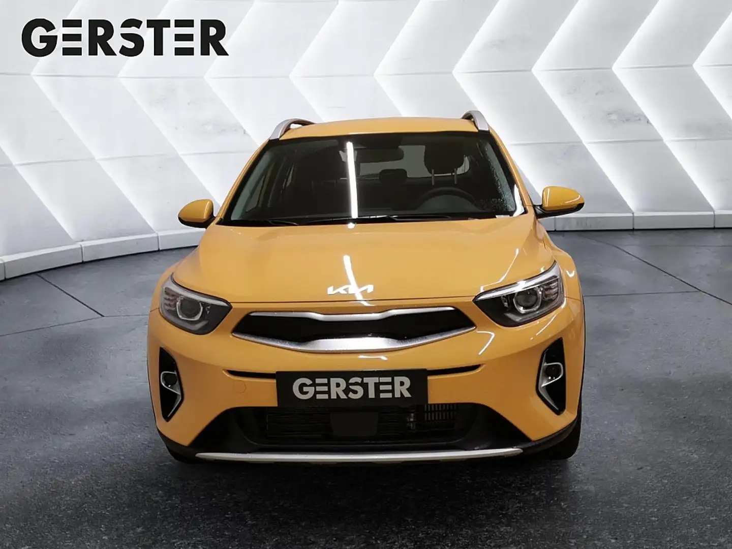 Kia Stonic 1,0 TGDI GPF ISG Silber Gelb - 2