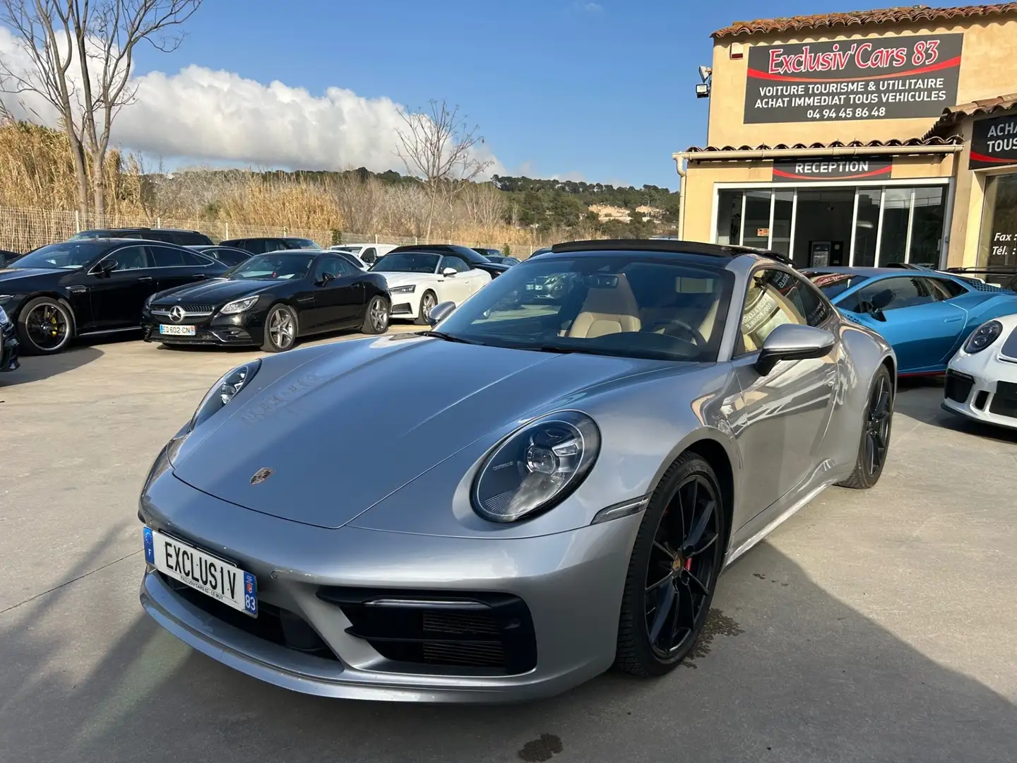 Porsche 911 (992) 3.0 450CH 4S PDK MY20 Gris - 1