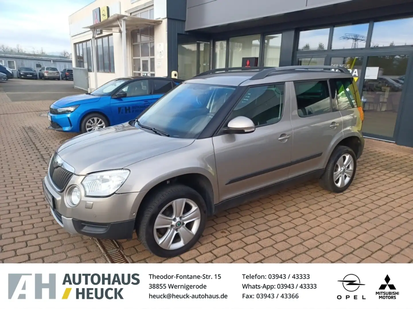 Skoda Yeti Elegance Plus Edition 4x4 Navi Memory Sitze Bi-Xen Beige - 1