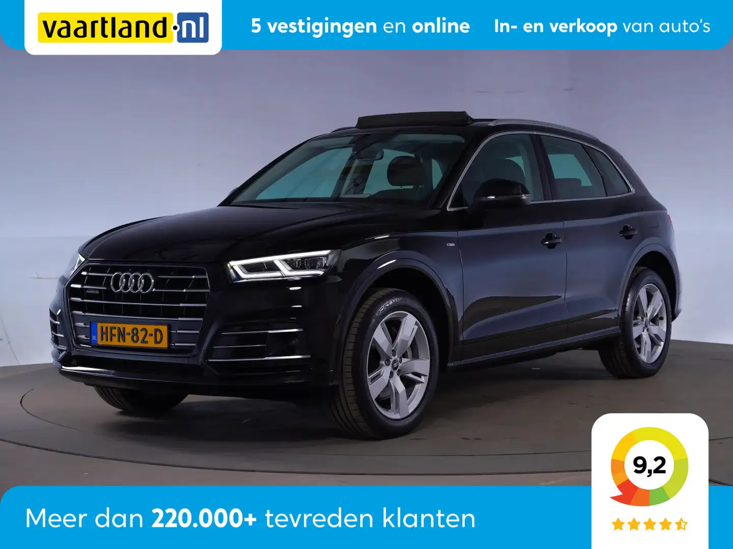 Audi Q5 55 TFSIe 367pk Quattro S-line Aut [ Panorama Virtu Negro - 1