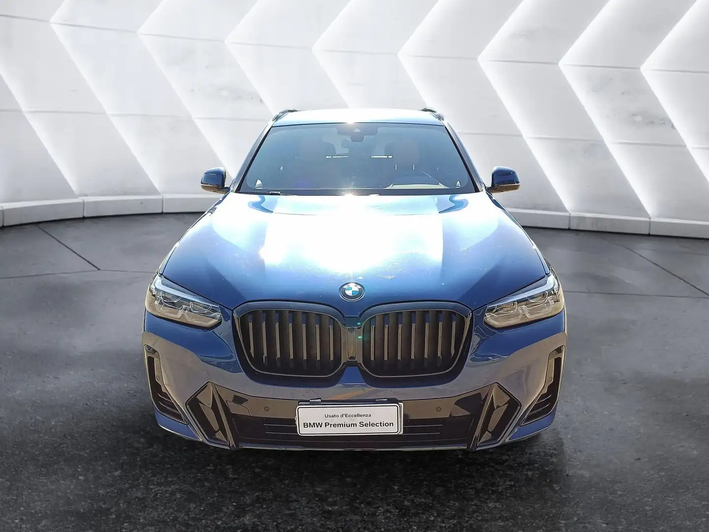 BMW X3 xdrive20d mhev 48V Msport auto Blauw - 2