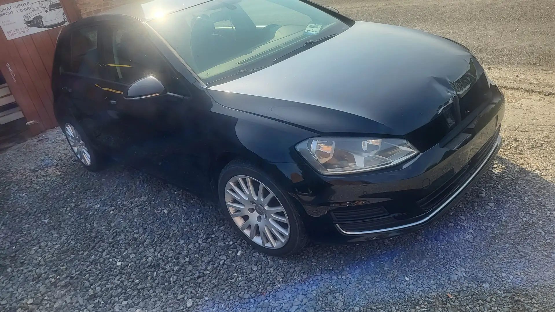 Volkswagen Golf 1.6 CR TDi Highline Zwart - 2