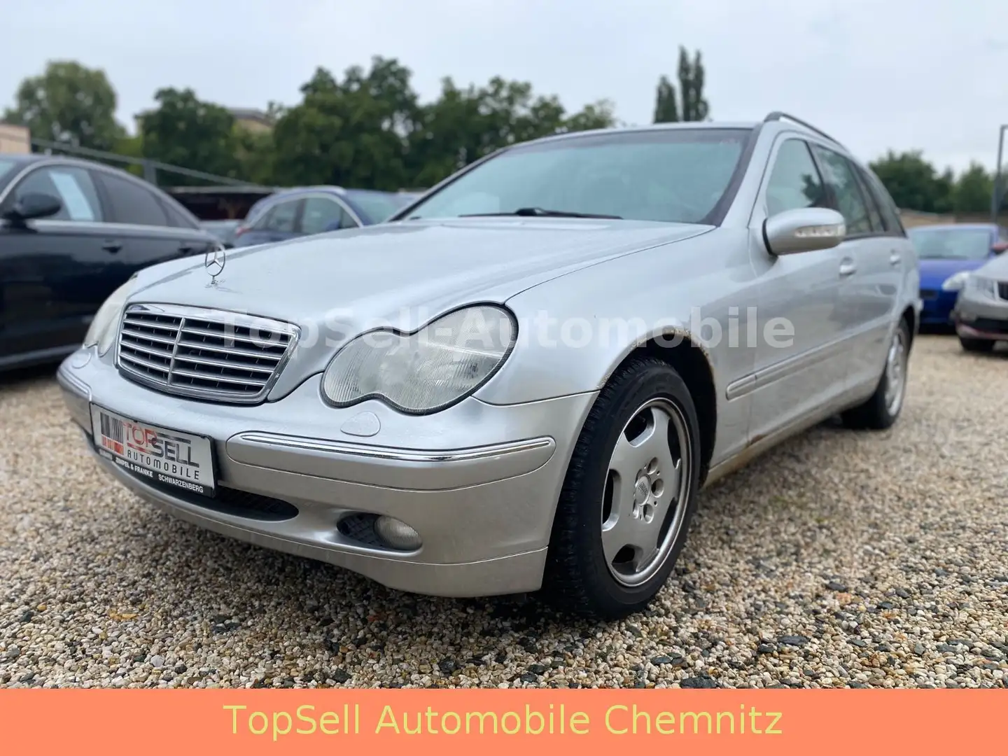 Mercedes-Benz C 240 T 4MATIC ELEGANCE Klimatronik Sitzheizung Silber - 1