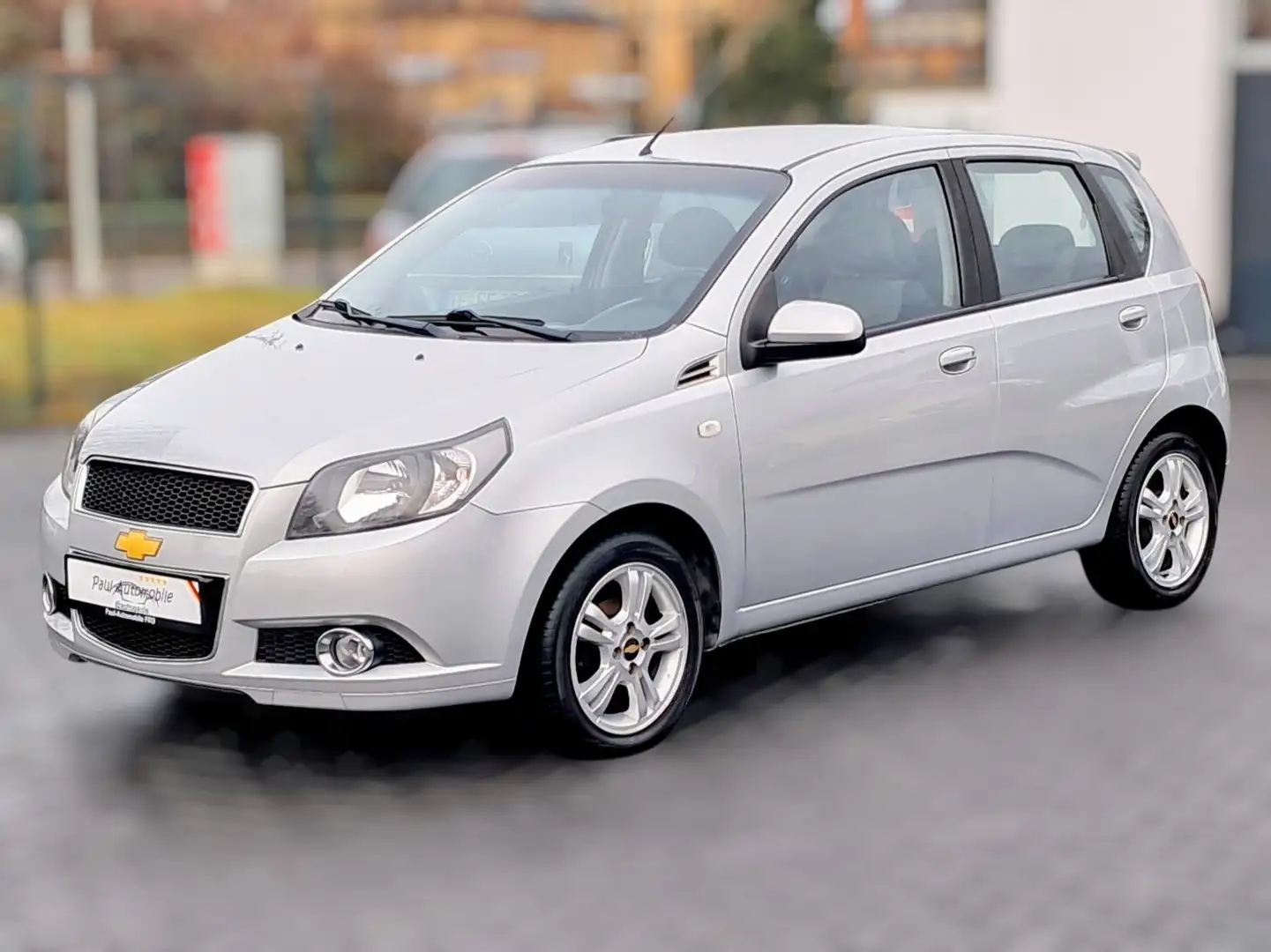 Chevrolet Aveo *TüV+Zahnriemen NEU*Klima*Alu*ToP*Service Silber - 2