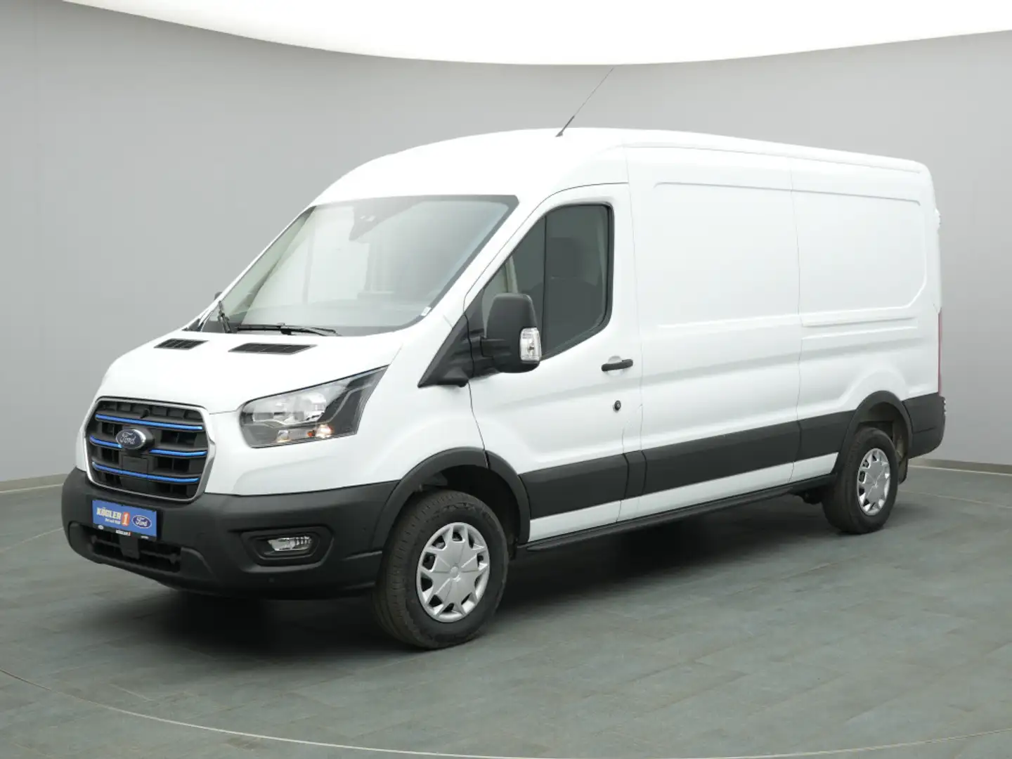 Ford E-Transit Kasten 350 L3 Trend Tech18/Pro Weiß - 2