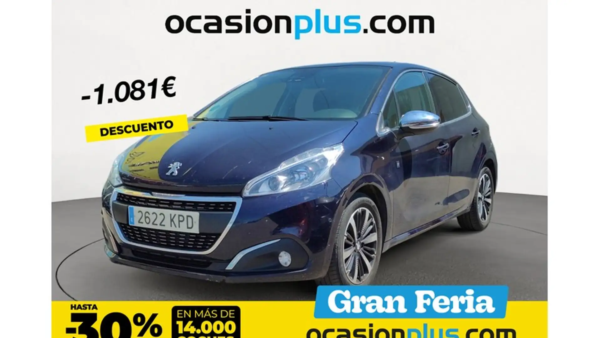 Peugeot 208 1.2 PureTech S&S Tech Edition 110 Azul - 1
