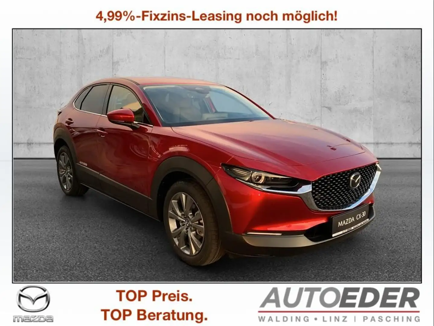 Mazda CX-30 e-Skyactive G140 Centre-Line Rot - 1