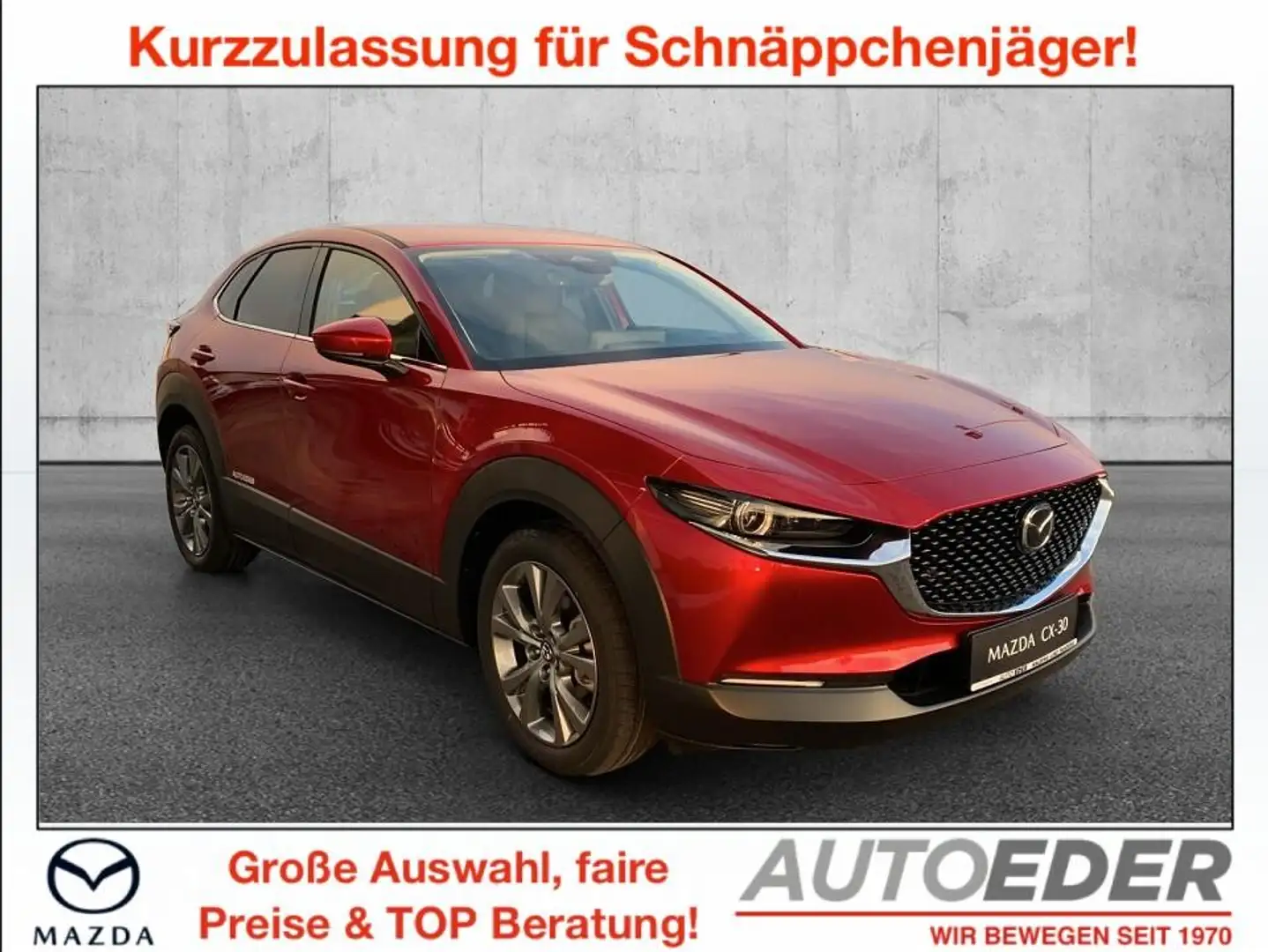 Mazda CX-30 e-Skyactive G140 Centre-Line Rot - 1