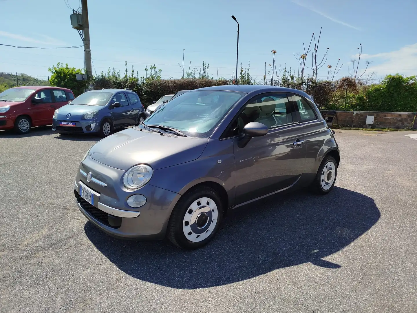 Fiat 500 500 1.2 Pop 69cv Grigio - 1