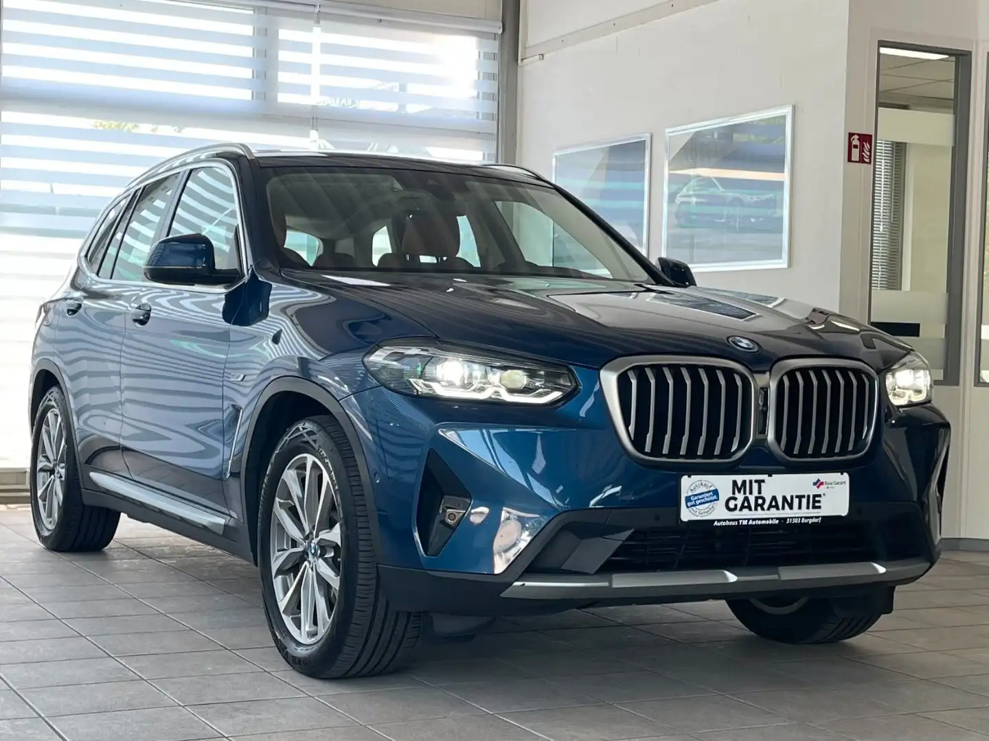 BMW X3 xD30e 360°-Kamera HiFi Volldigital Unfallfrei Bleu - 1