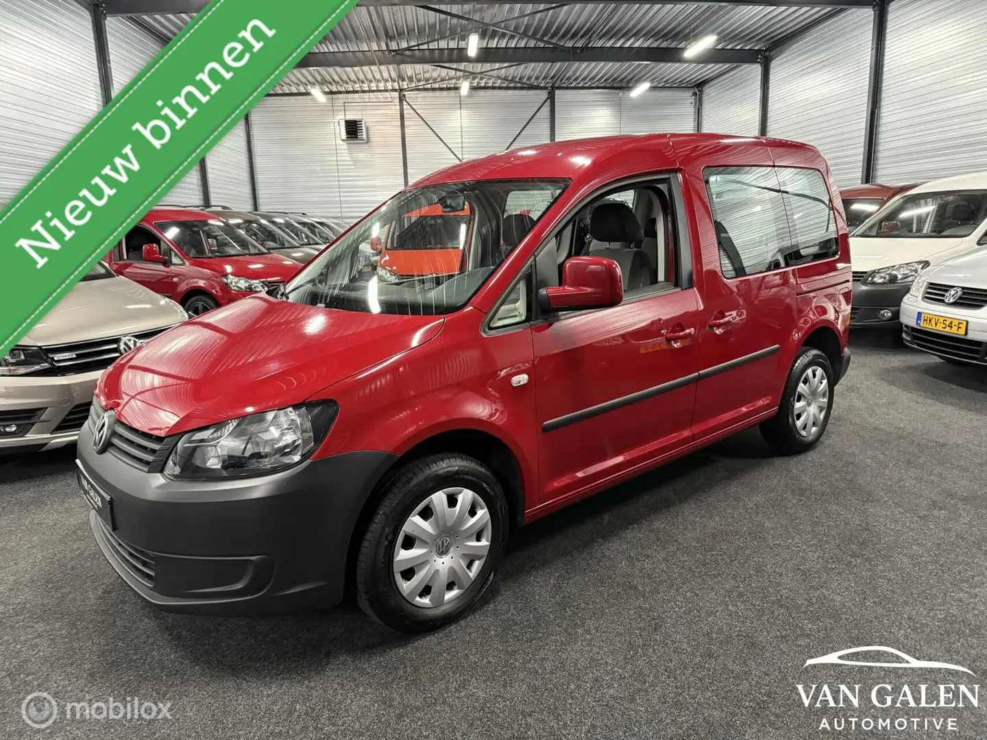 Volkswagen Caddy Combi 1.2 TSI Airco|Trekhaak|Gr.Beurt|Apk Rood - 1
