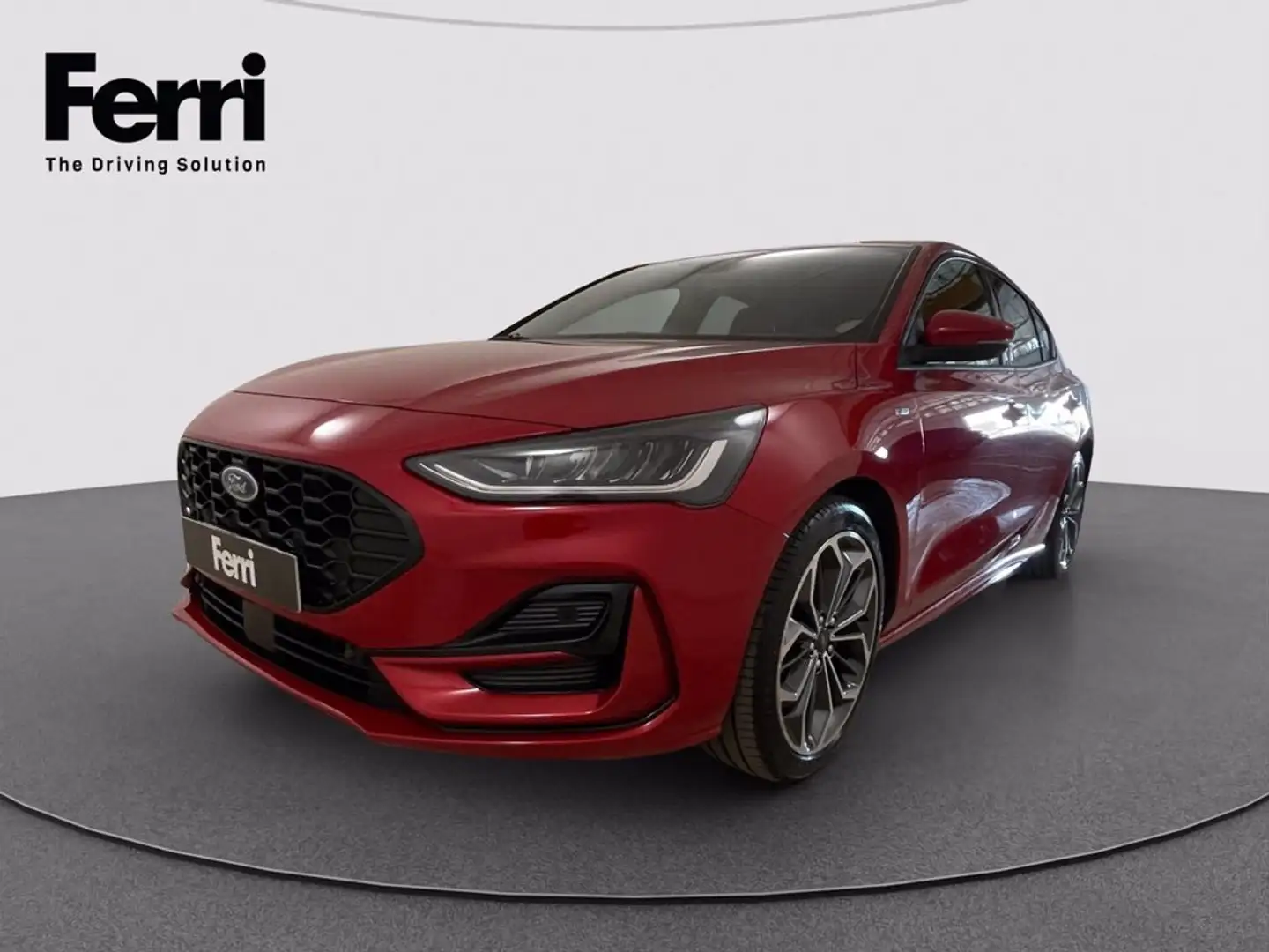 Ford Focus 1.0t ecoboost h ST-Line X 155cv powershift Красный - 1