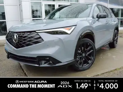 Gray 2026 Acura ADX SUV / Crossover  Automatic