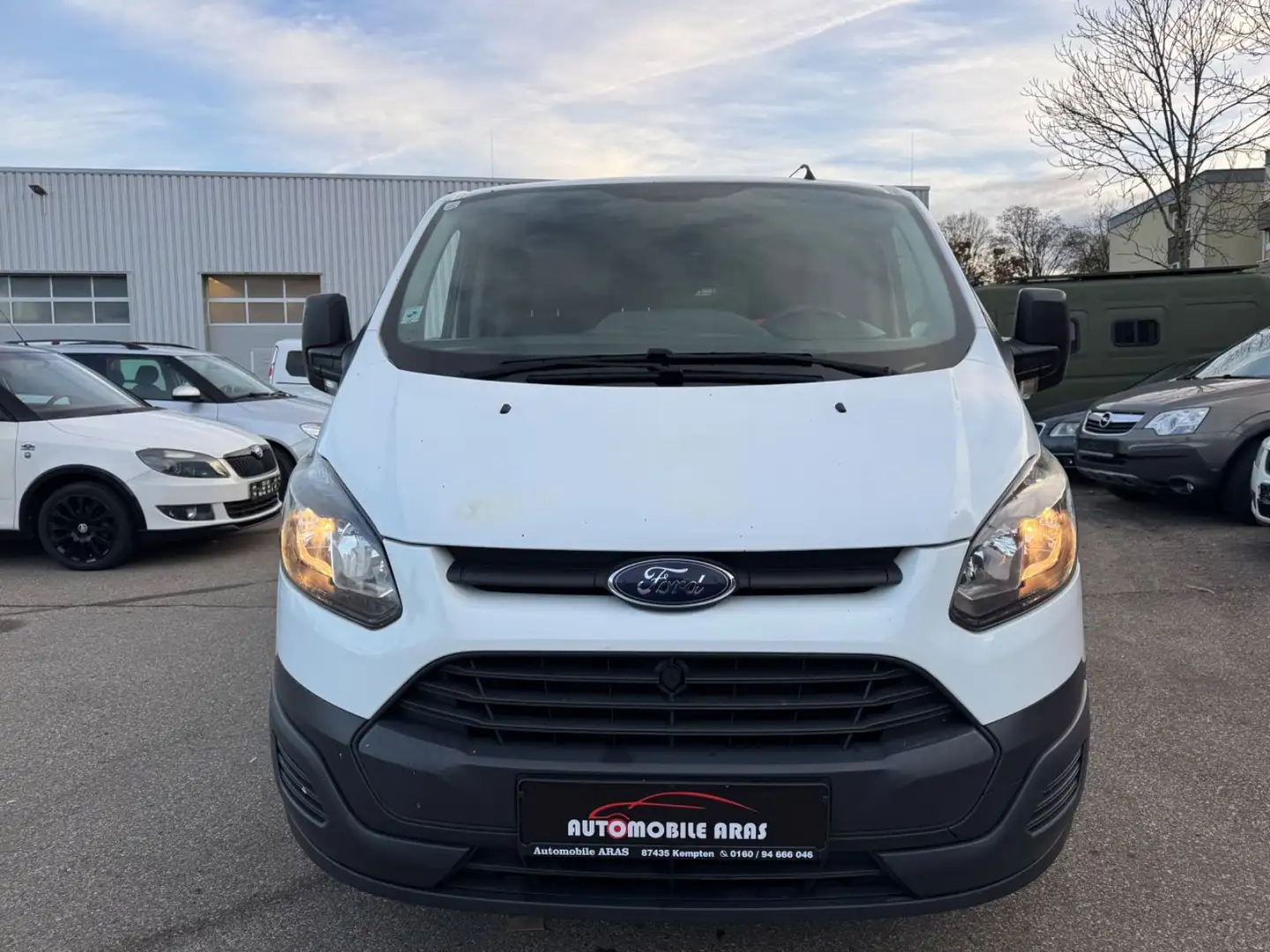 Ford Transit Custom Transit 2.2 CustomKasten 270 Tüvneu 1hand  Euro5 Weiß - 2