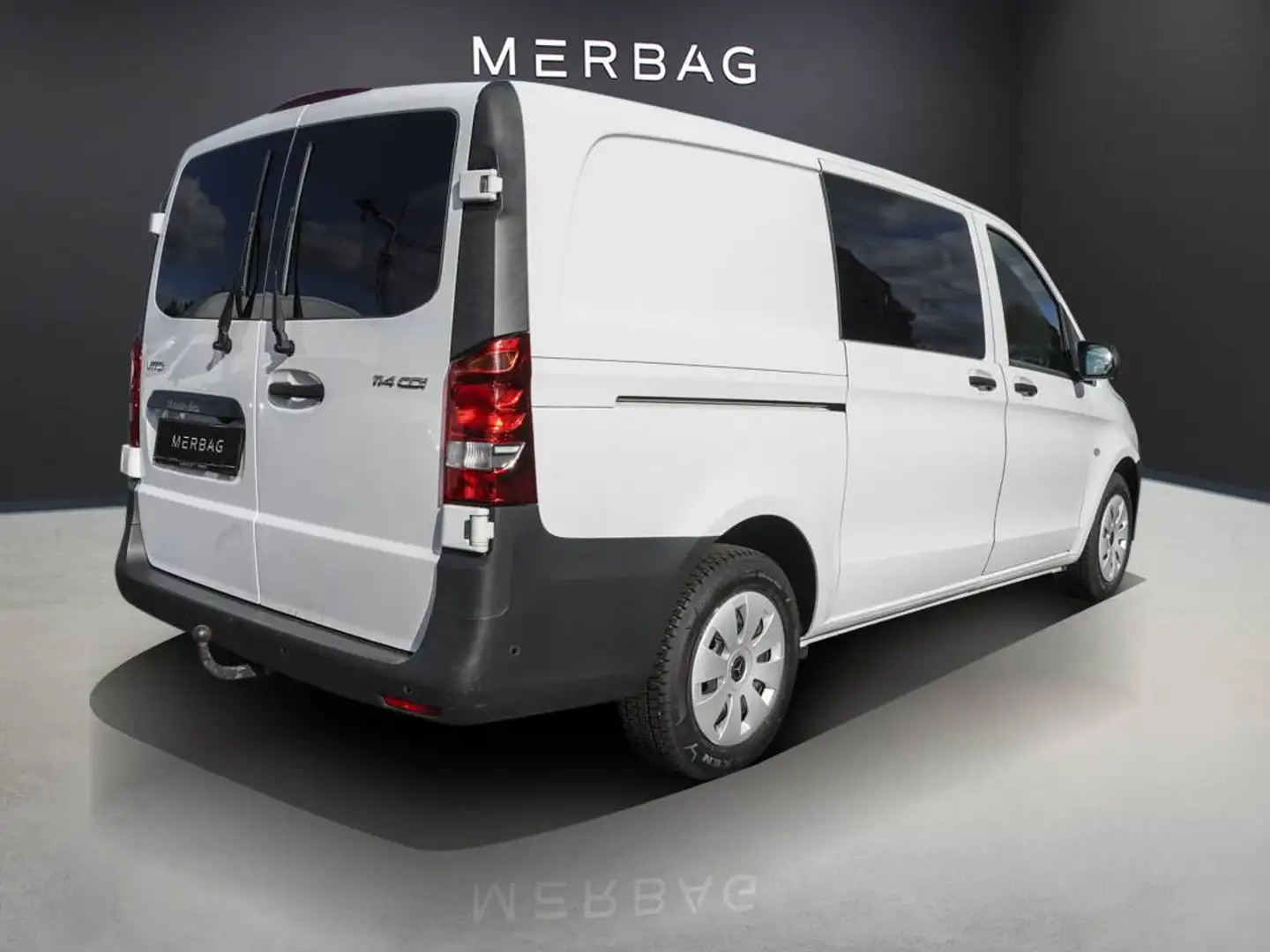 Mercedes-Benz Vito 114 CDI TEMPOMAT DAB Kamera Berganfahrhilfe Weiß - 2