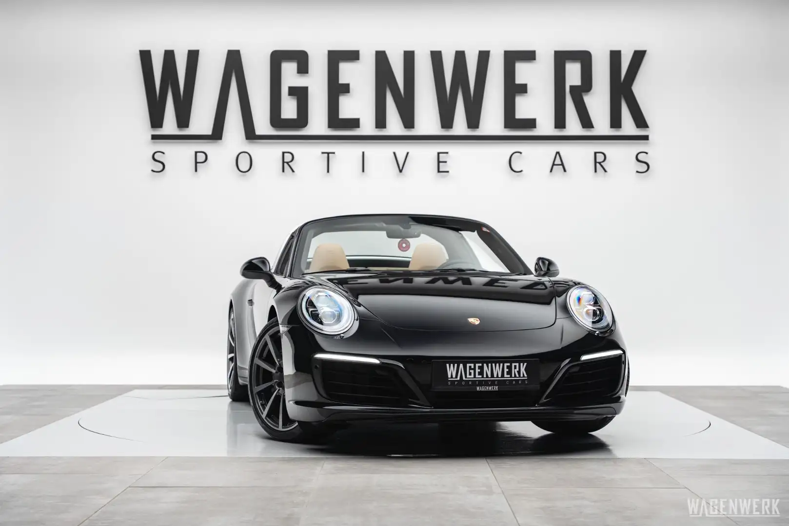 Porsche 911 Targa 4 BI-COLOR BOSE 14WEGE CLASSIC-RAD LEDERPAK Schwarz - 1