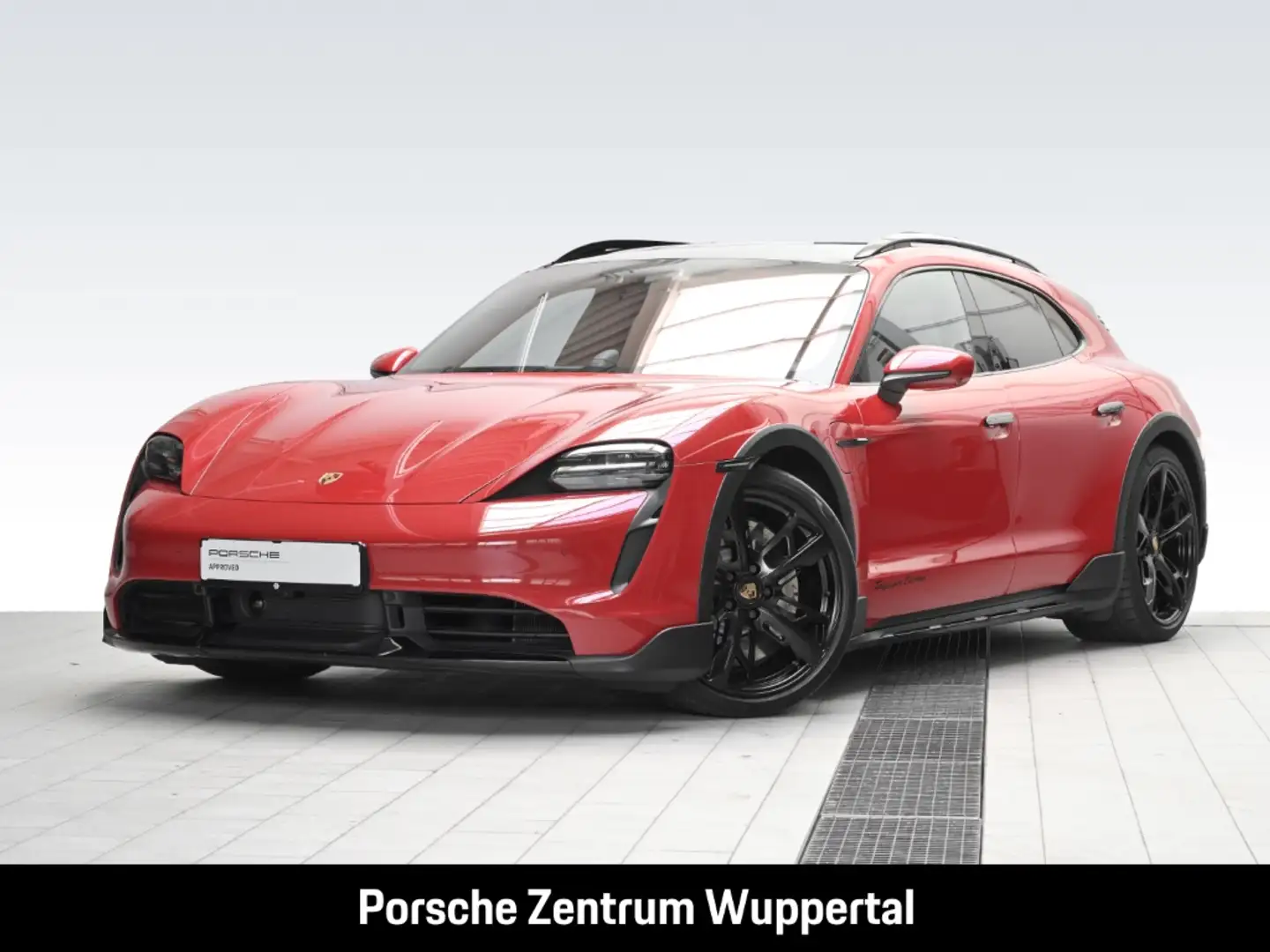 Porsche Taycan Turbo Cross Turismo Burmester Panorama Rot - 1