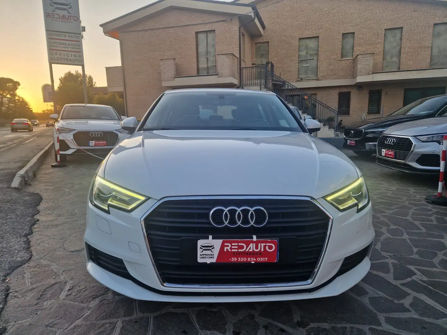 Audi A3 A3 Sportback 30 1.6 tdi Business 116cv my19 Blanc - 2