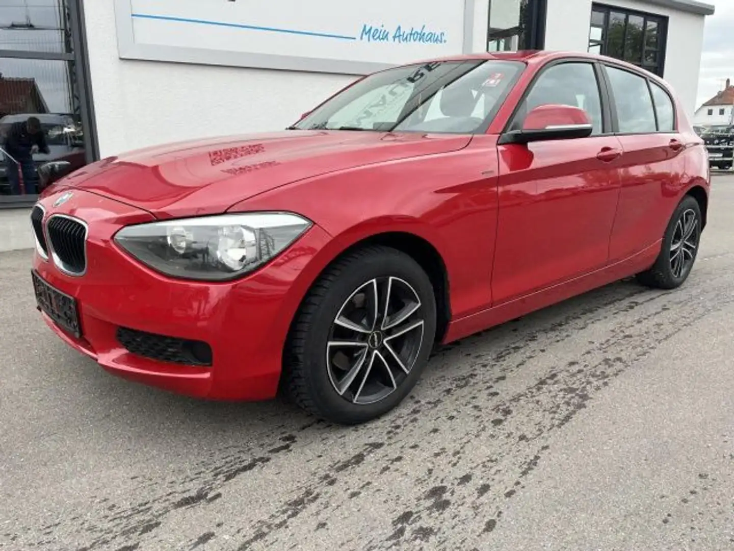 BMW 116 i Sitzheizung Bluetooth Klima Alu PDC Limiter Rot - 2