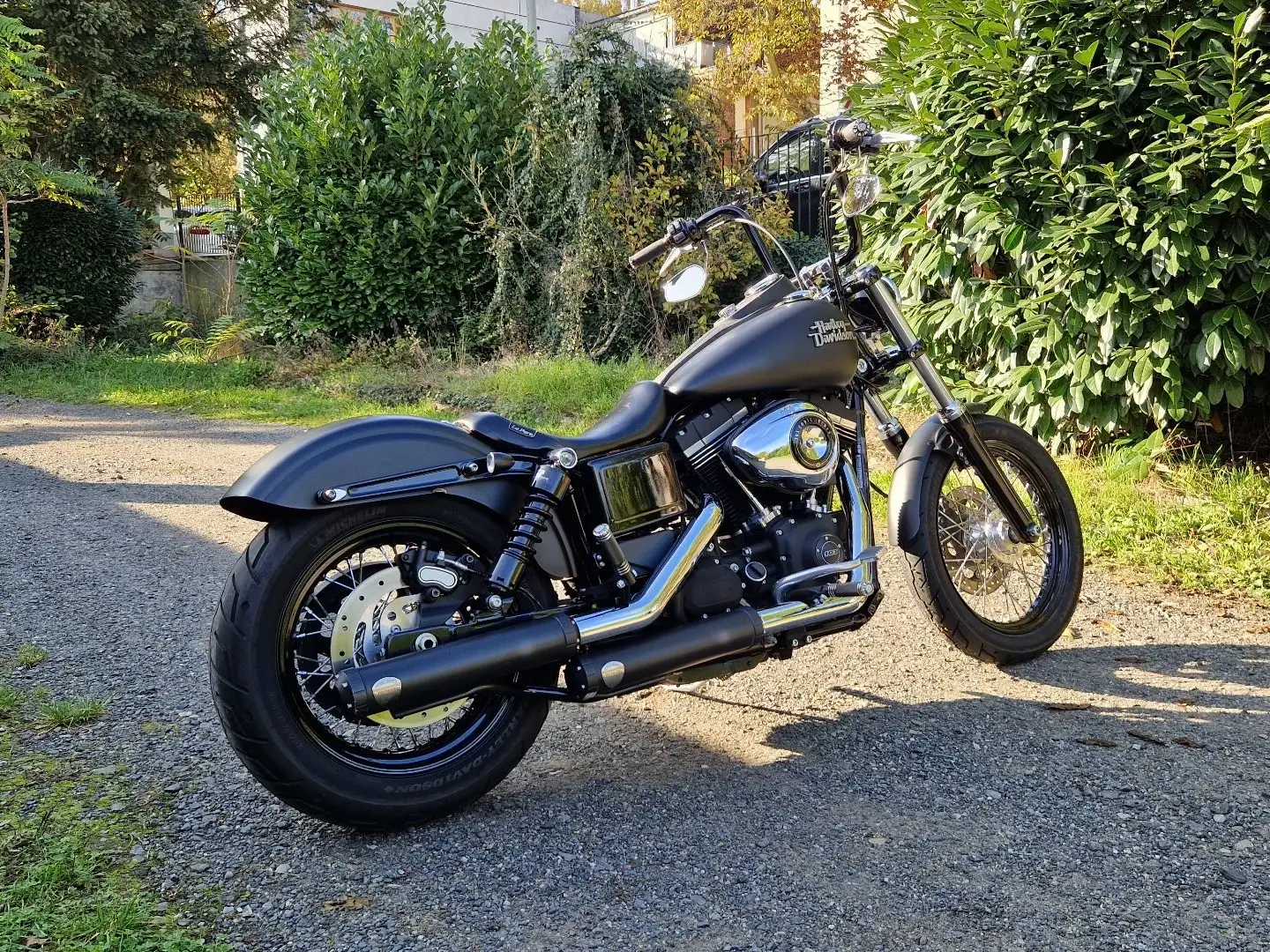 Harley-Davidson Dyna Street Bob Schwarz - 2