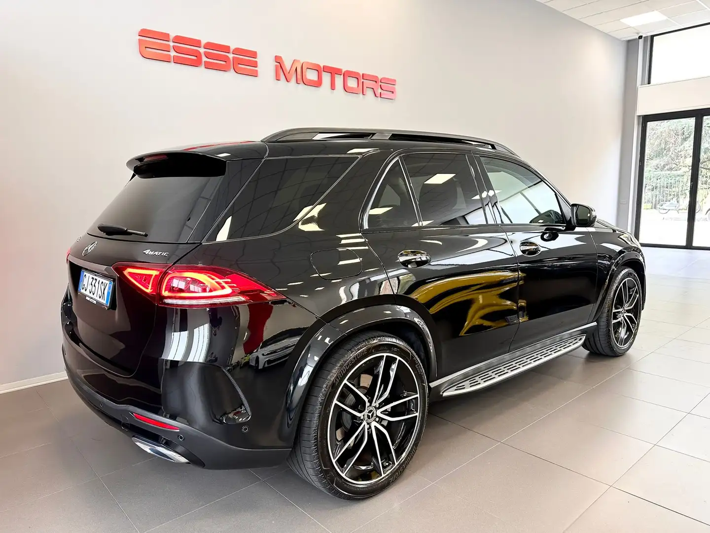 Mercedes-Benz GLE 350 DE-TETTO APRIBILE-BURMESTER-CERCHI22-PREZZO REALE! Nero - 2