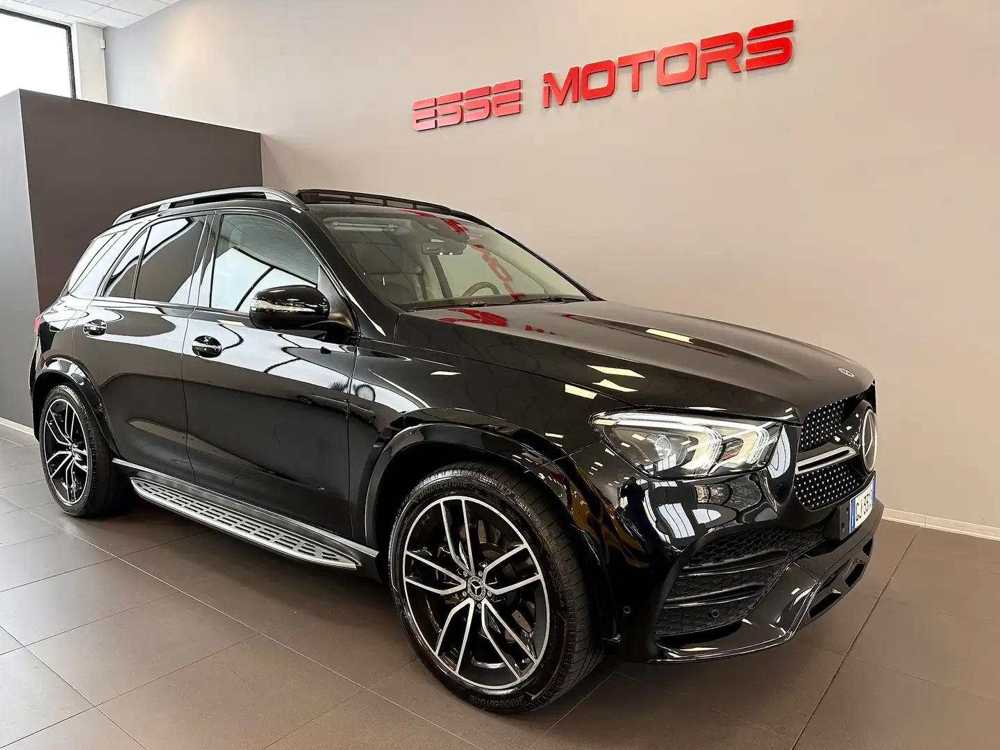 Mercedes-Benz GLE 350 DE-TETTO APRIBILE-BURMESTER-CERCHI22-PREZZO REALE! Nero - 1