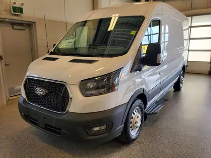 White 2026 Ford Transit Cargo Van All-Wheel Drive Automatic