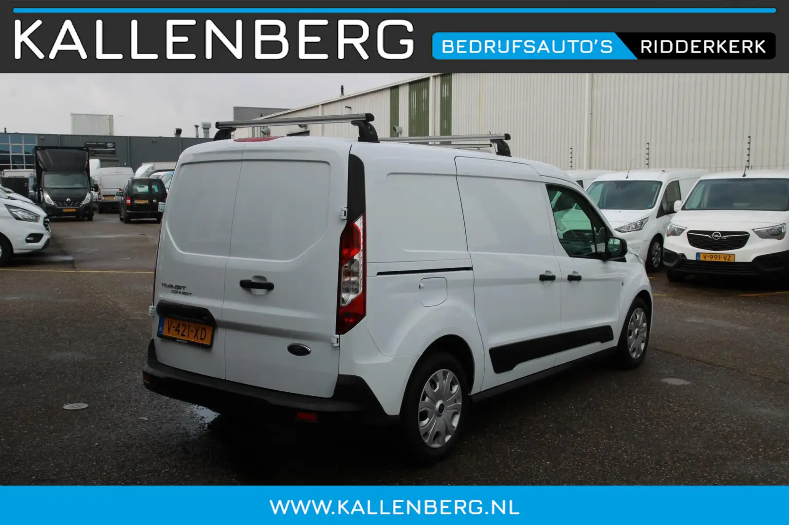Ford Transit Connect 1.5 EcoBlue 100PK L2 Trend / Camera / 3 zits / Voo Weiß - 2