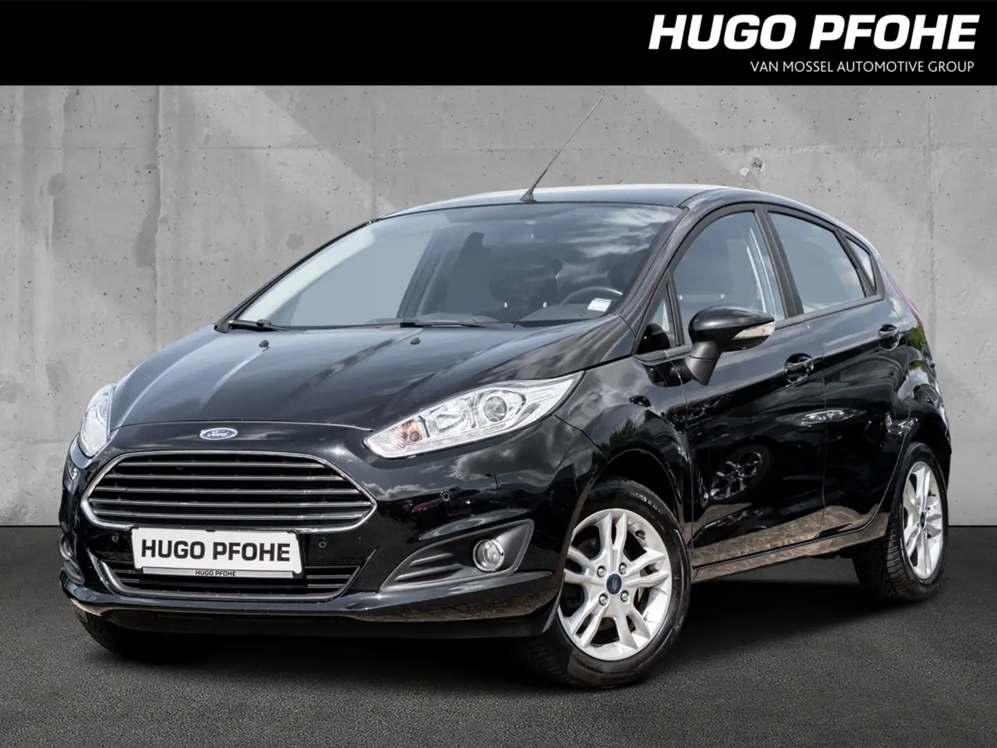 Ford Fiesta Schwarz - 1