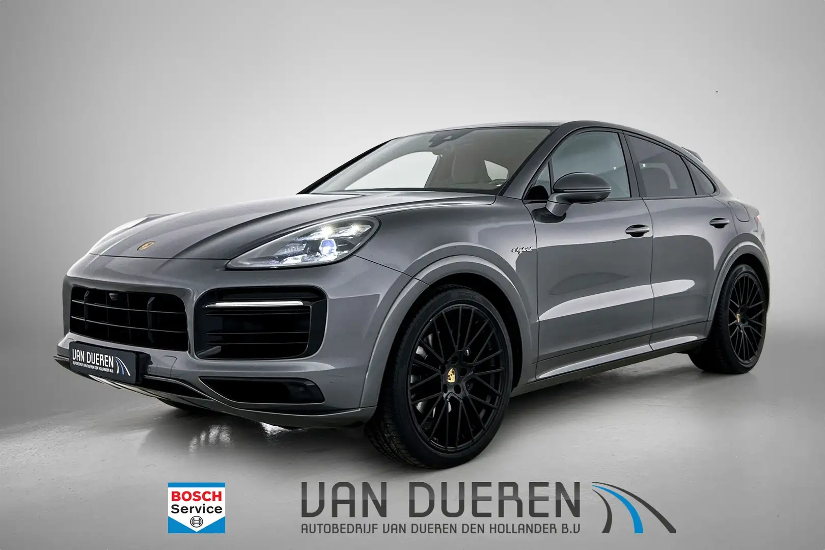 Porsche Cayenne Coupé 3.0 E-Hybrid Sport Chrono, Carplay, Matrix, Gris - 1