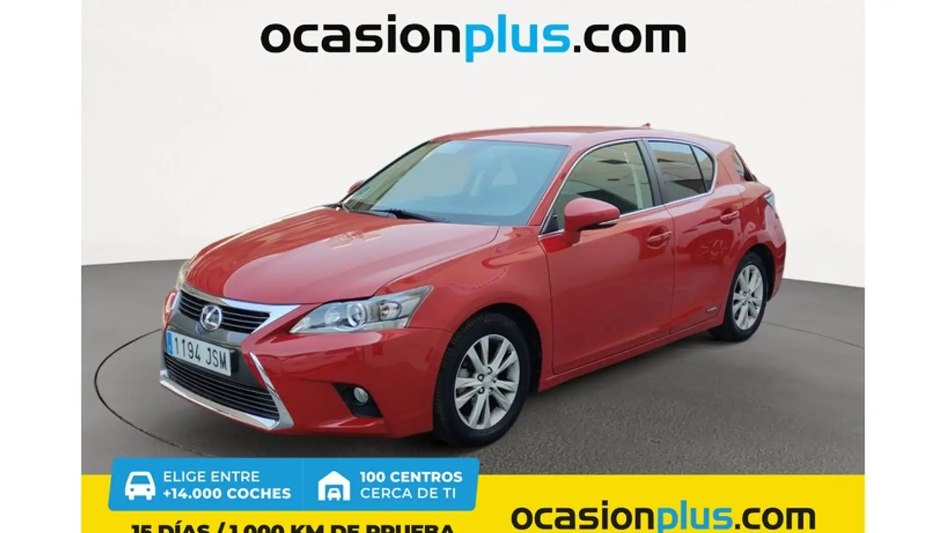 Lexus CT 200h Executive Tecno Rouge - 1