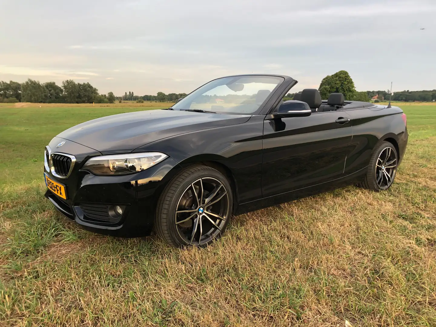 BMW 218 Geweldige BMW 218i Cabrio 2016  18”M velgen leer Zwart - 1