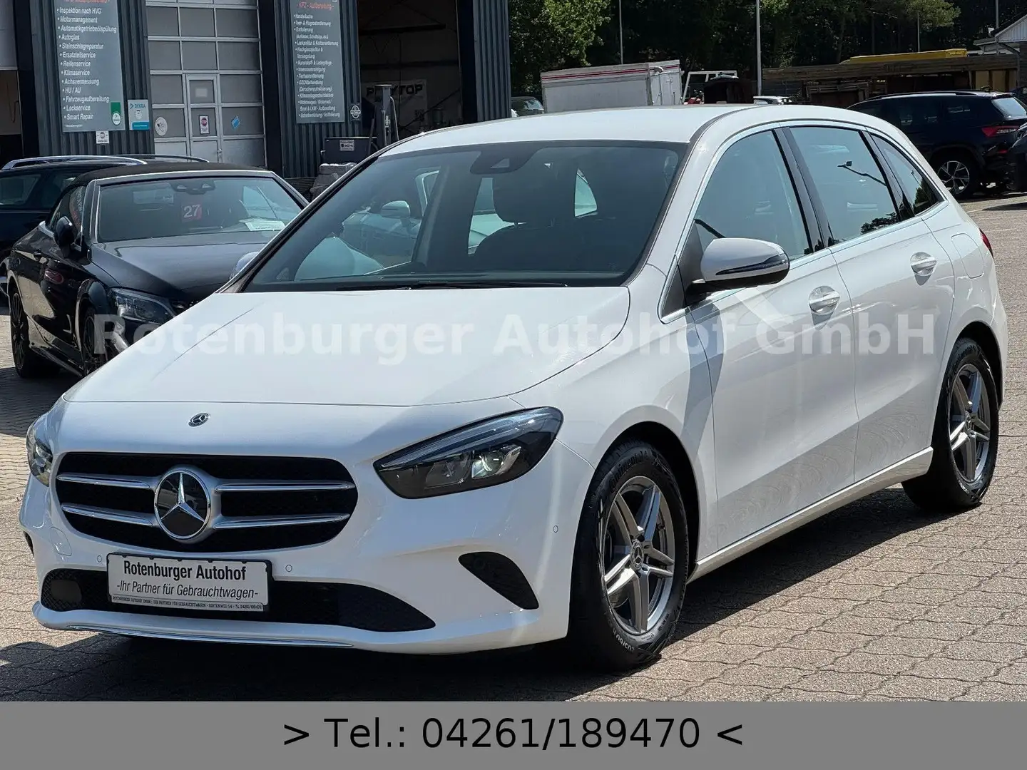 Mercedes-Benz B 180 *PROGRESSIVE*MBUX*WIDESCREEN*LEDER*NAVI*LED Weiß - 2