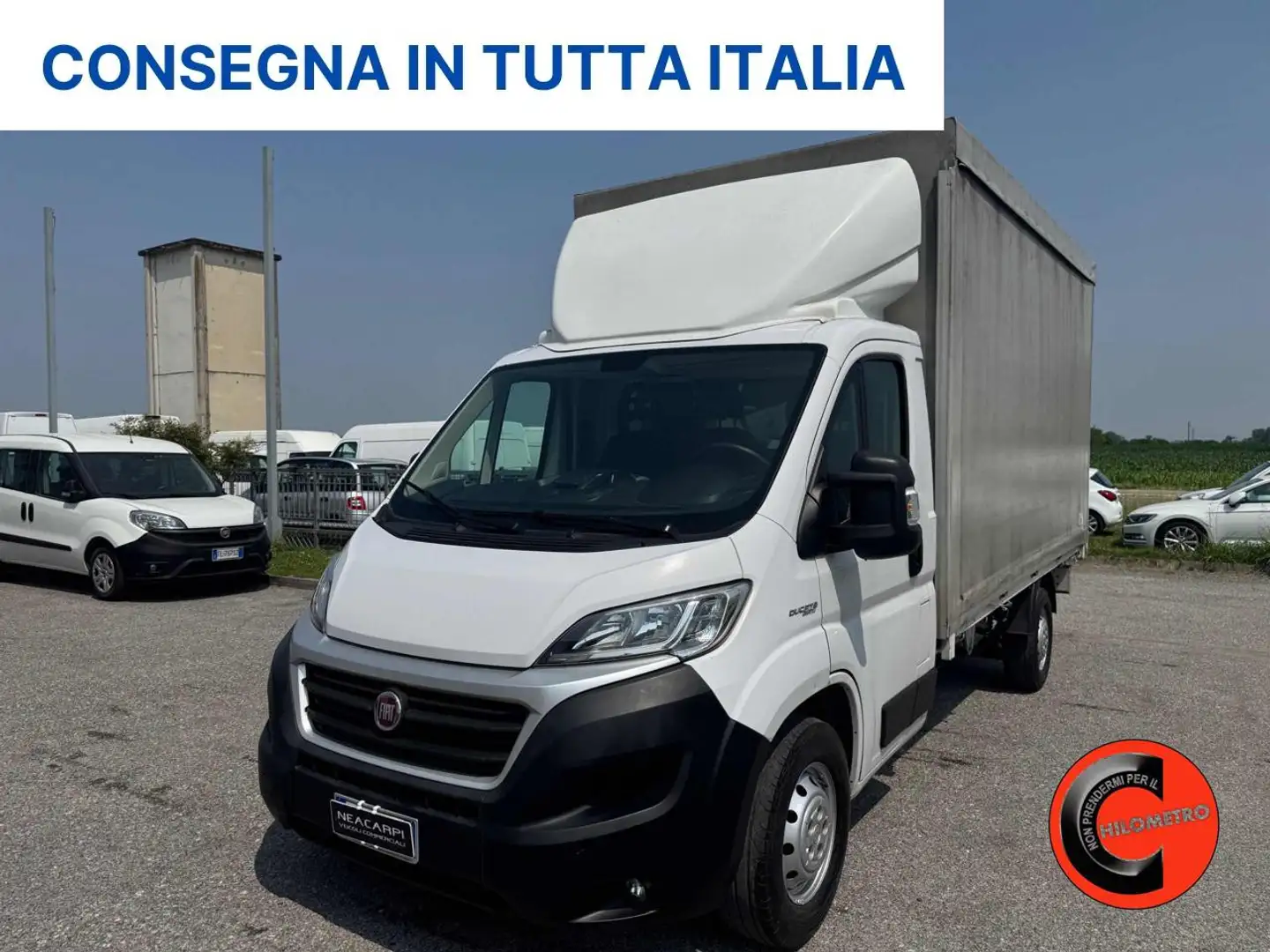 Fiat Ducato MAXI 35 2.3 MJT 150C CENTINA TELONE ALZA E ABBASSA Bianco - 1