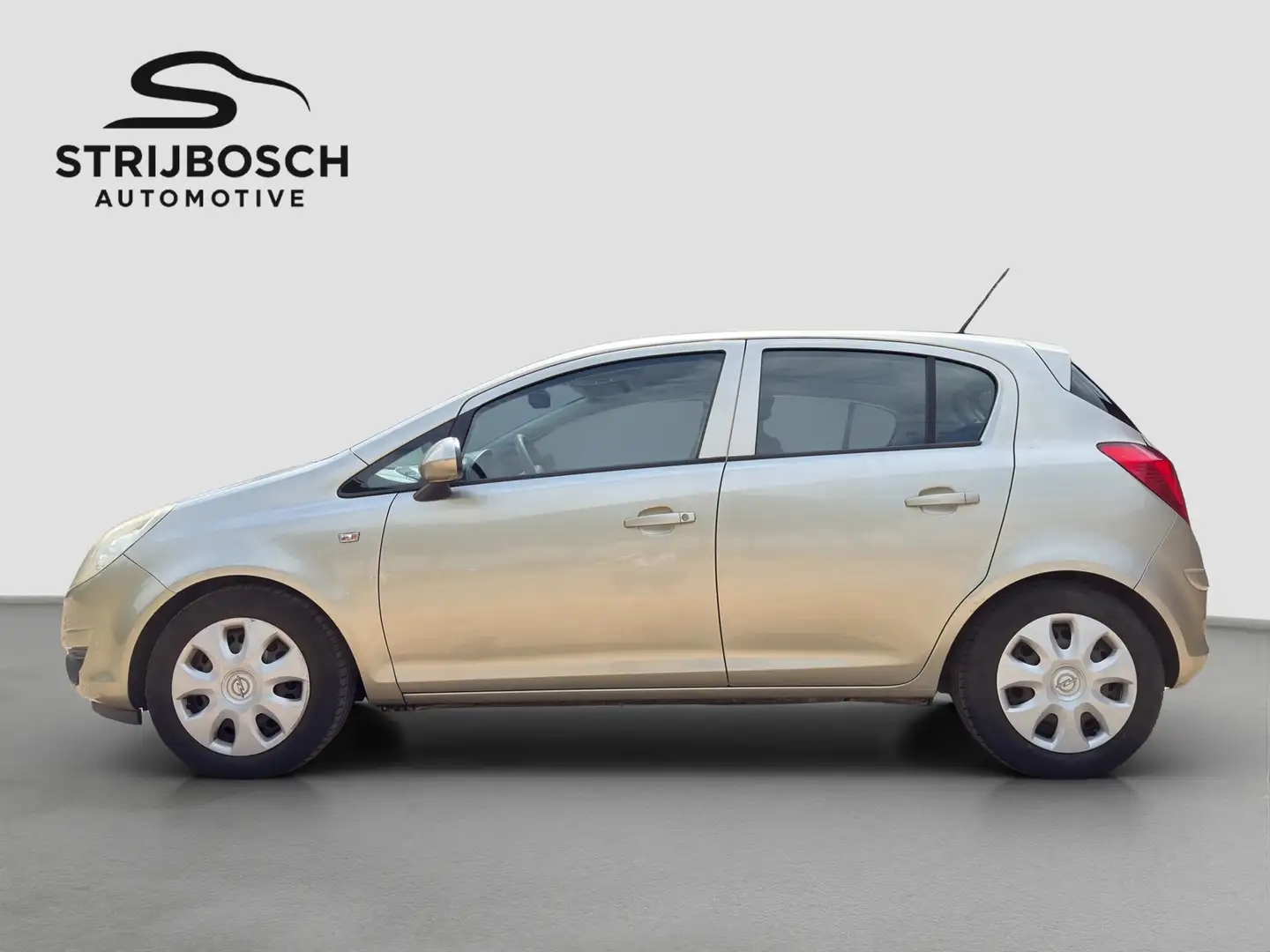 Opel Corsa 5-Deurs 1.4-16V Enjoy Airco, Cruise, Trekhaak Beige - 2