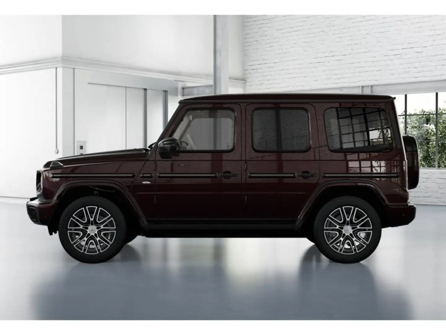 Mercedes-Benz G 580 mit EQ Technologie MBUX AMG 360 Night Rot - 2