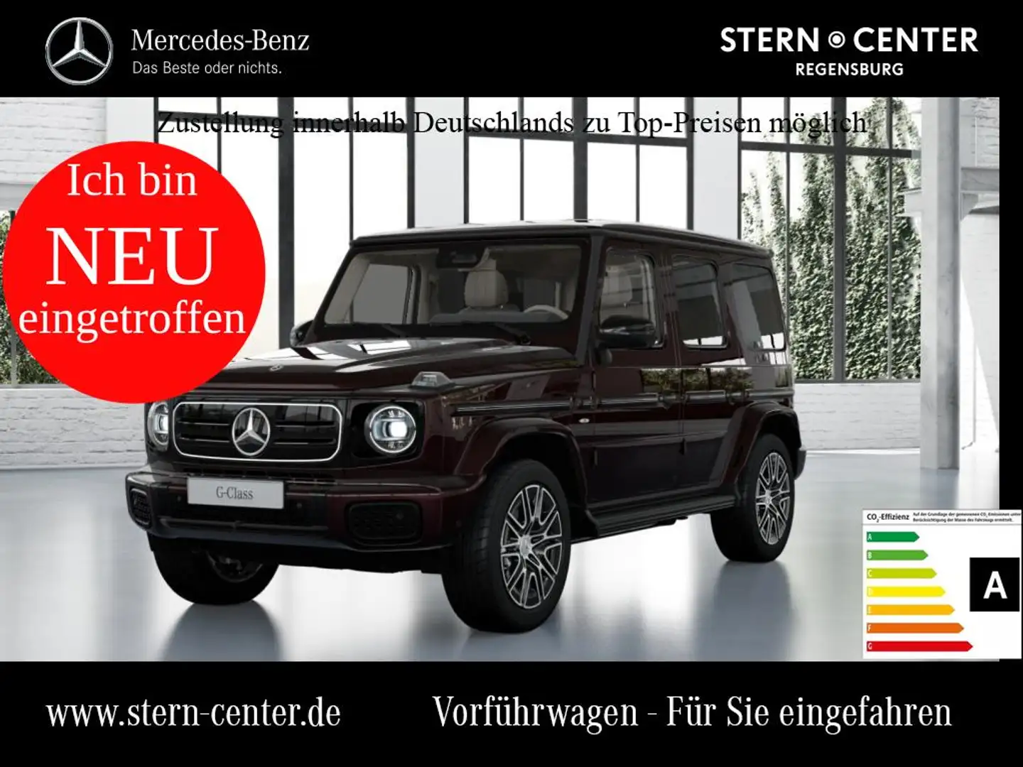 Mercedes-Benz G 580 mit EQ Technologie MBUX AMG 360 Night Rot - 1