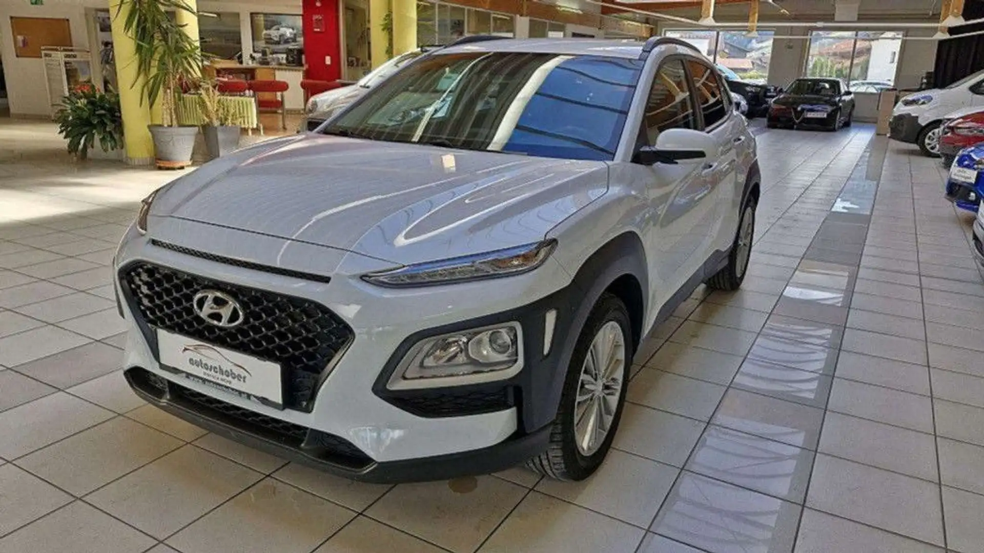 Hyundai KONA 1,0 T-GDi 2WD Level 3 Plus Blanc - 1