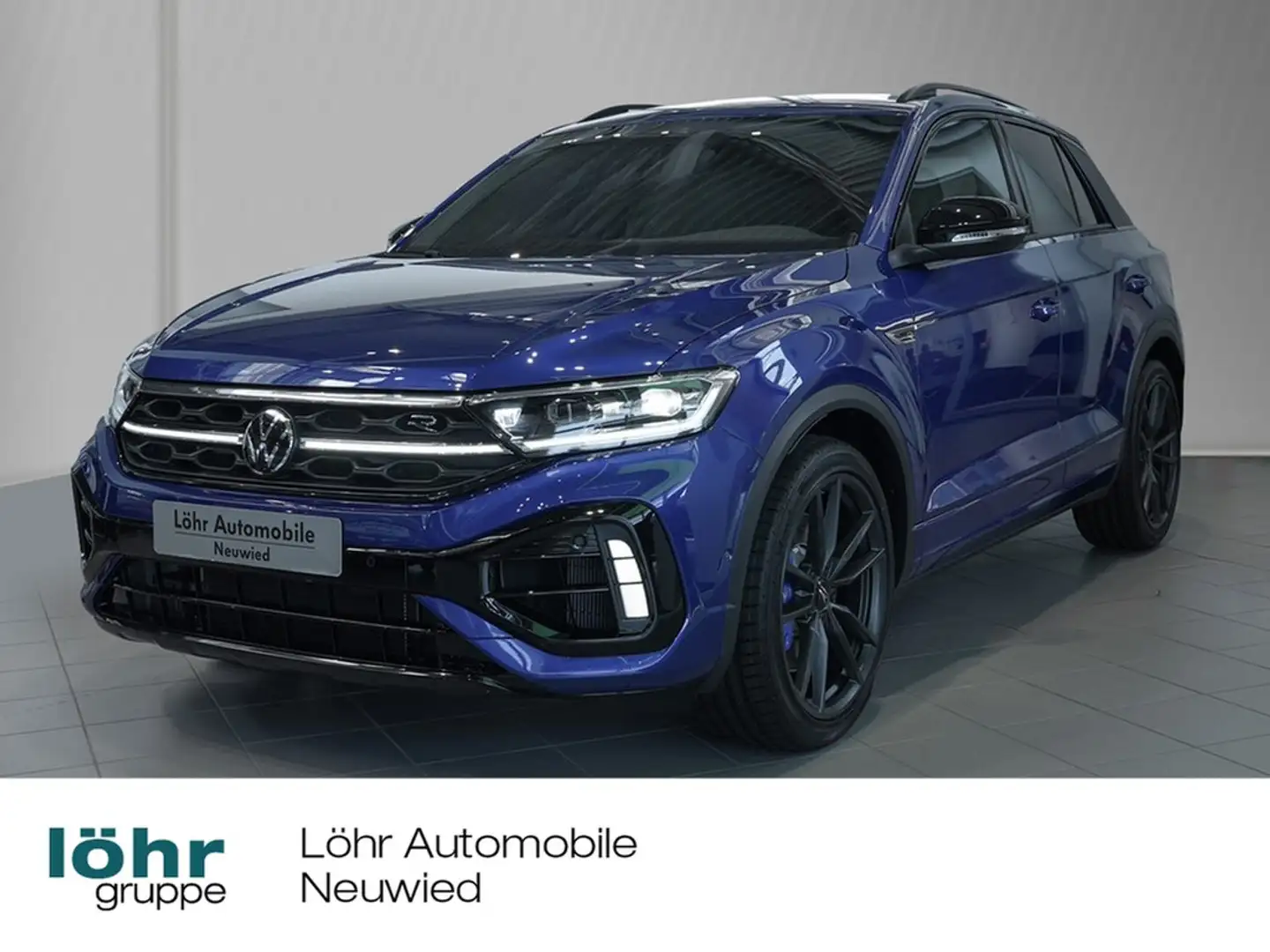 Volkswagen T-Roc R 2.0 l TSI 4MOTION DSG AHK NAVI LM 19" Bleu - 1