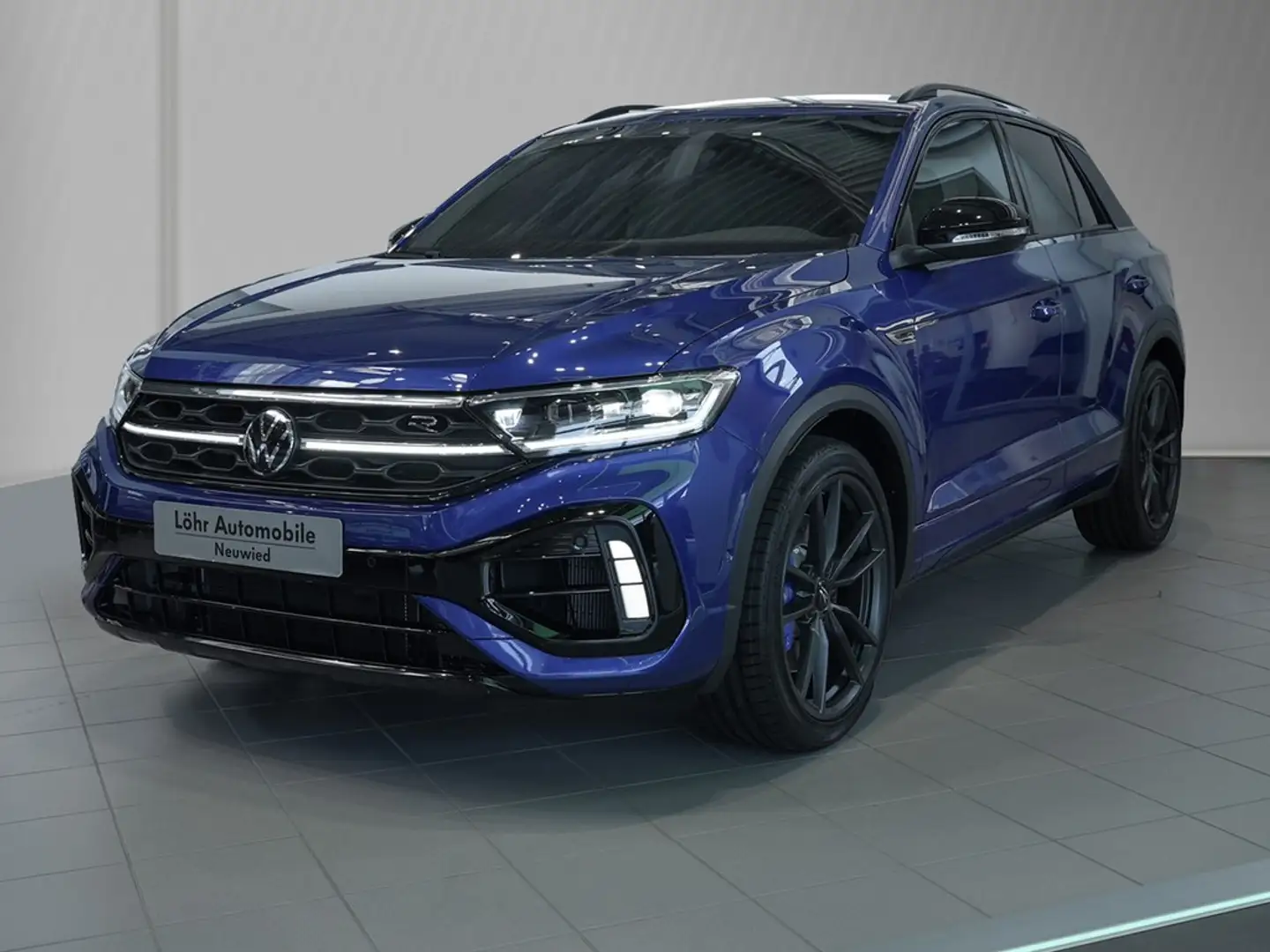 Volkswagen T-Roc R 2.0 l TSI 4MOTION DSG AHK NAVI LM 19" Bleu - 2