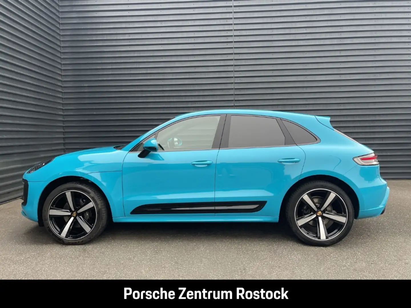 Porsche Macan T Sportabgasanlage Luftfederung 21-Zoll Blauw - 2