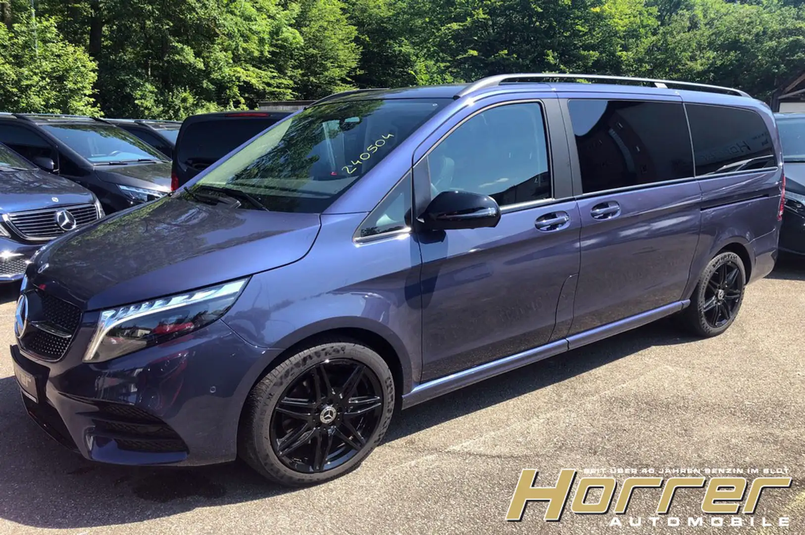 Mercedes-Benz V 300 Lang AVANTGARDE EDITION 23 AMG AIR NIGHT Bleu - 1